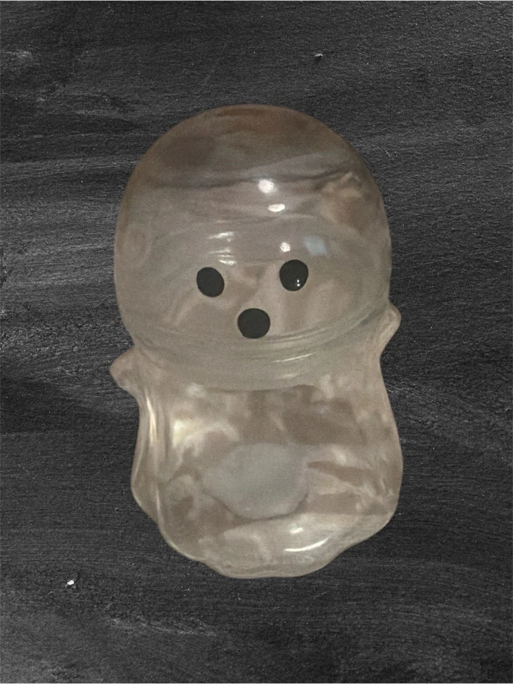 Clear Glass Halloween Ghost-Shaped h - Transparent  16 fl oz